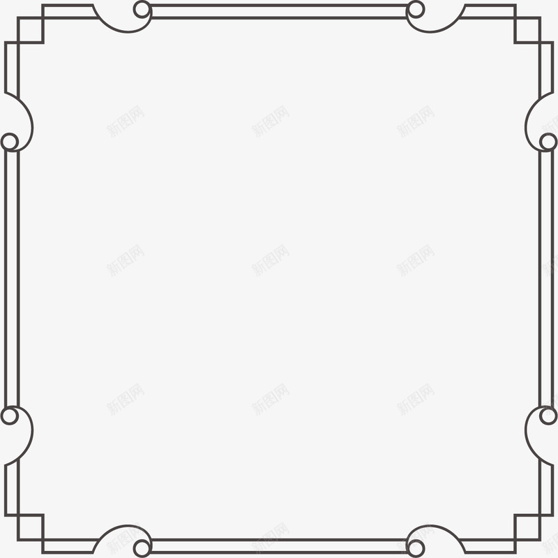 方形边框png免抠素材_88icon https://88icon.com png古框 古框 古框素材 方形 矢量古框 边框