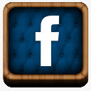 沙发风格社交媒体图标facebook图标