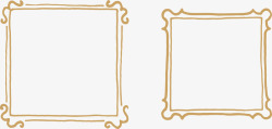 方形花纹边框素材