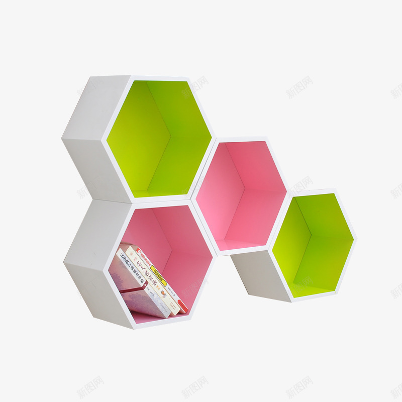 粉色和绿色蜂窝形状的书架png免抠素材_88icon https://88icon.com 书架 免抠 平面设计 木头 海报 粉色 绿色 蜂窝形状 高清