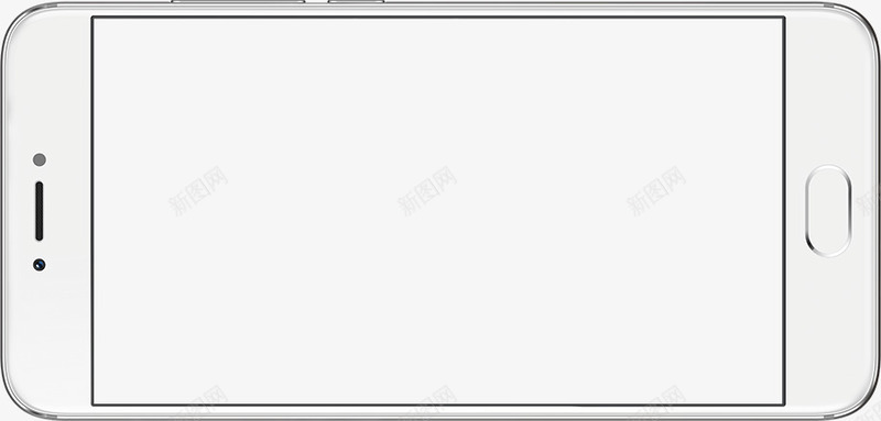 手绘创意白色的手机造型png免抠素材_88icon https://88icon.com 创意 手机 白色 造型