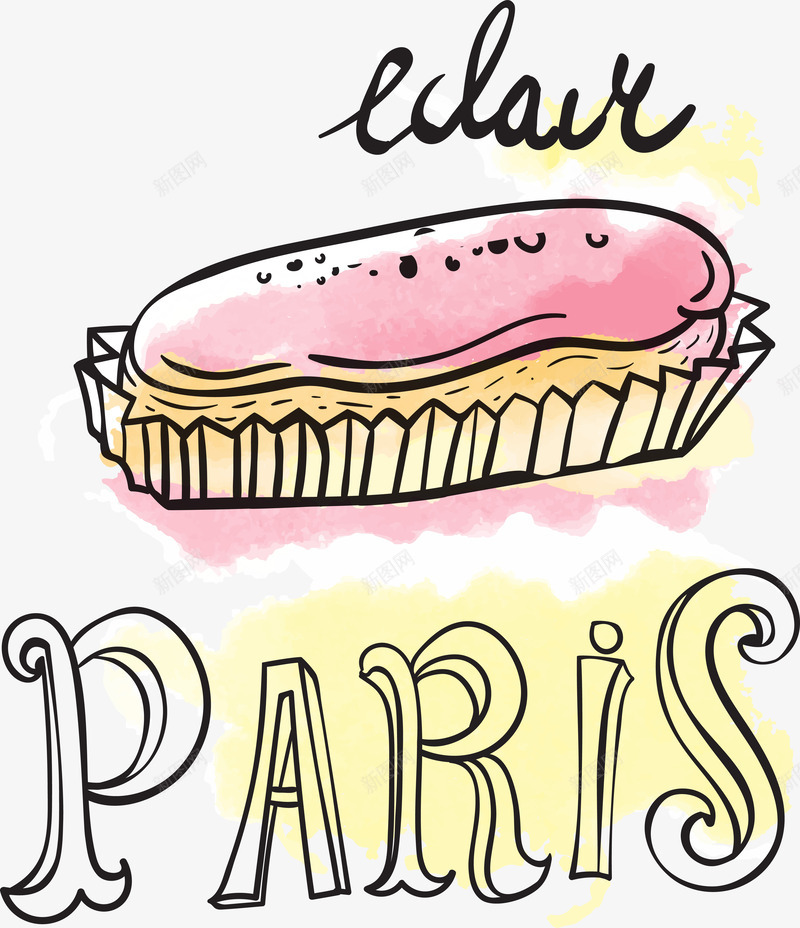 巴黎餐饮甜品蛋糕png免抠素材_88icon https://88icon.com 小清新 巴黎蛋糕 甜品 装饰图案 餐饮