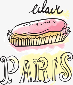 巴黎餐饮甜品蛋糕素材