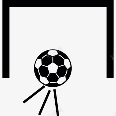 球球免抠素材足球的目标图标图标