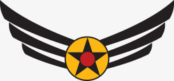 国外徽章胸牌图矢量图素材