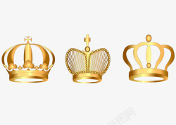 王冠国王合集金色素材