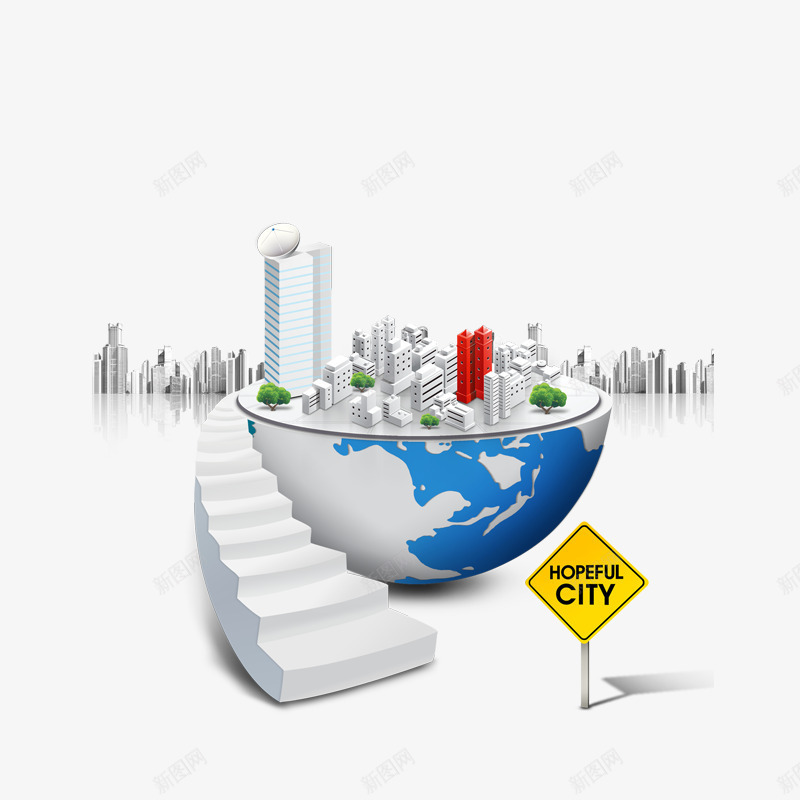 房地产广告png免抠素材_88icon https://88icon.com 创意 房地产广告 房地产广告素材 科技