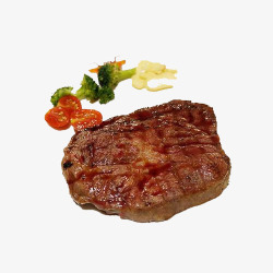 铁板玉米沙朗牛排美味沙朗牛排西餐食品高清图片
