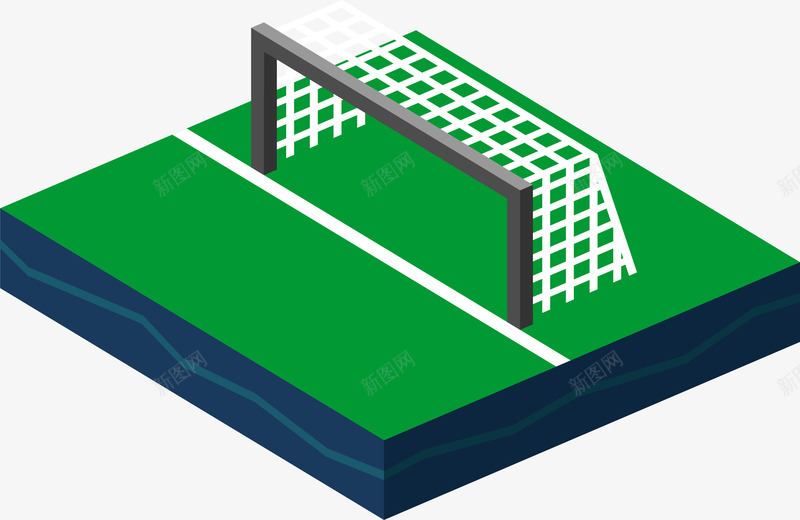 质感足球场png免抠素材_88icon https://88icon.com 卡通有趣 矢量图案 简约装饰 质感 足球场 足球框