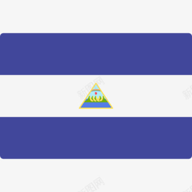 矢量信号图标尼加拉瓜图标图标