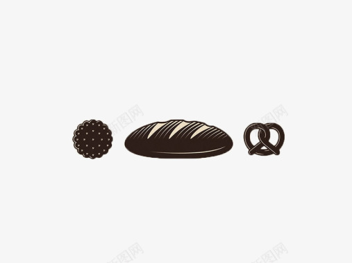爱心巧克力饼干烘培坊图标图标