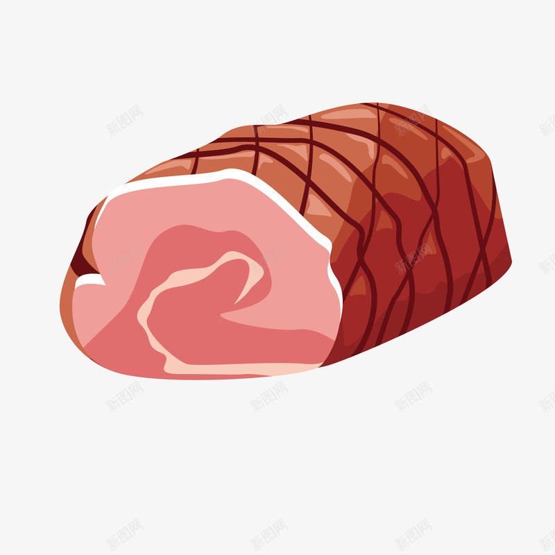 生牛肉排矢量图eps免抠素材_88icon https://88icon.com 切割 烤肉 矢量肉排 脂肪 西餐 矢量图