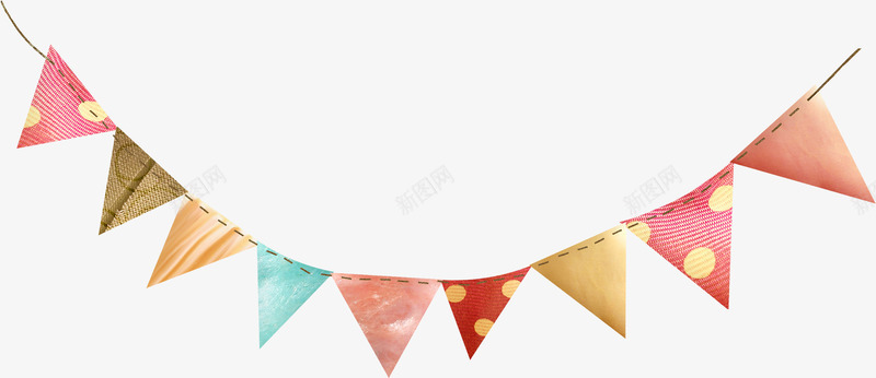 彩色飘旗png免抠素材_88icon https://88icon.com PNG图形 PNG装饰 卡通 彩色 旗帜 线条 装饰