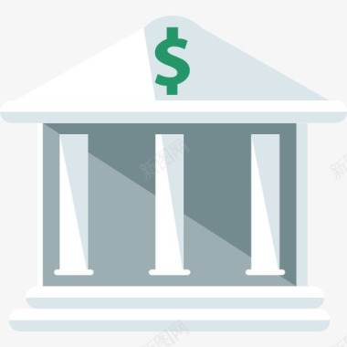 钱银行图标图标