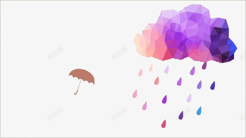 PPT模板png免抠素材_88icon https://88icon.com PPT 模板 雨伞