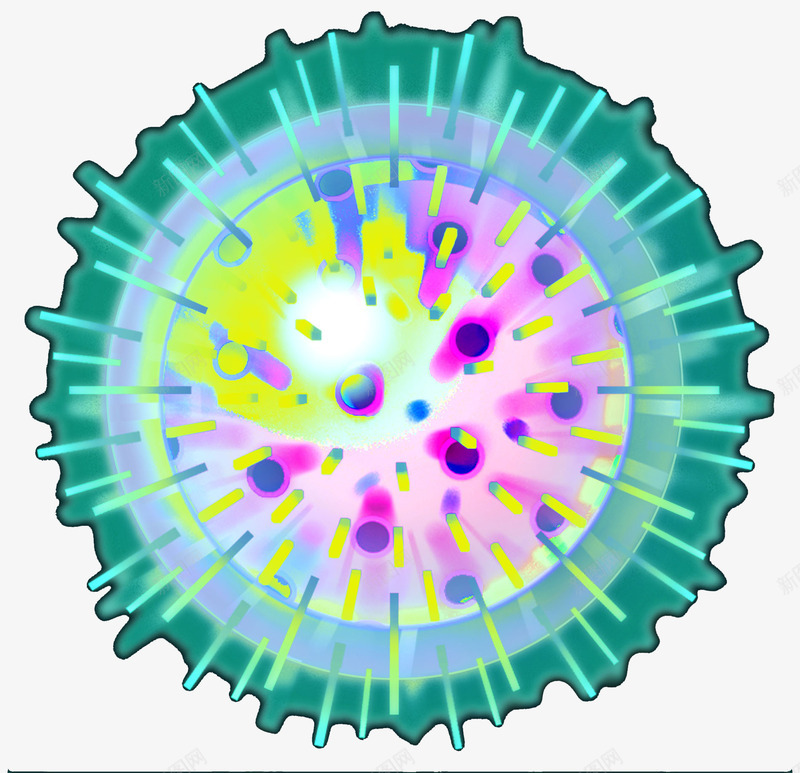 彩色细胞医学科学示意图png免抠素材_88icon https://88icon.com 平面 彩绘 彩色 彩色教学图 彩色细胞 生物科学 生物细胞 细胞科学