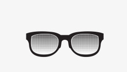 黑色墨镜眼镜太阳镜素材