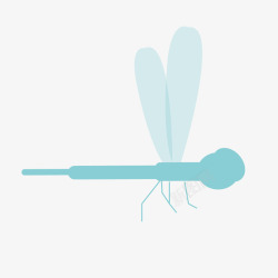 卡通昆虫蜻蜓素材