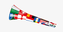 世界杯喇叭素材