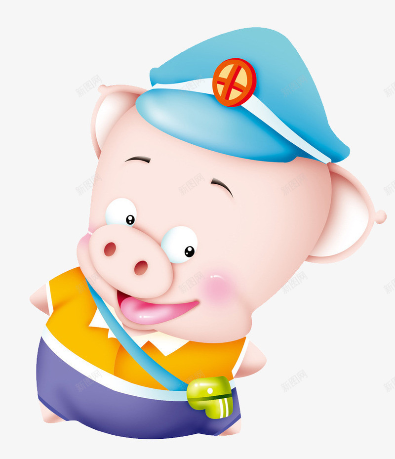 可爱的小猪猪png免抠素材_88icon https://88icon.com 可爱的小猪猪