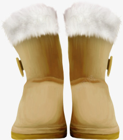 温暖雪地靴雪地靴高清图片