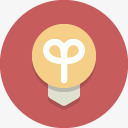 lightbulb灯泡图标高清图片