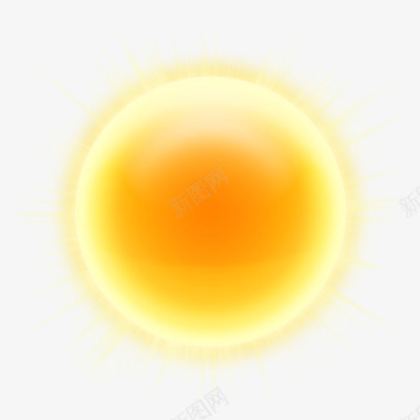 阳光明媚的weathericons图标图标