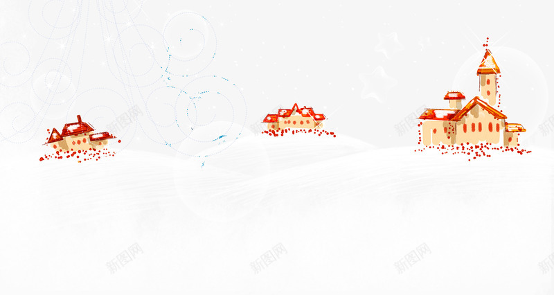 手绘房子和雪地png免抠素材_88icon https://88icon.com 冬雪 房子 手绘 雪 雪地