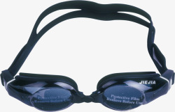 黑色游泳眼镜素材