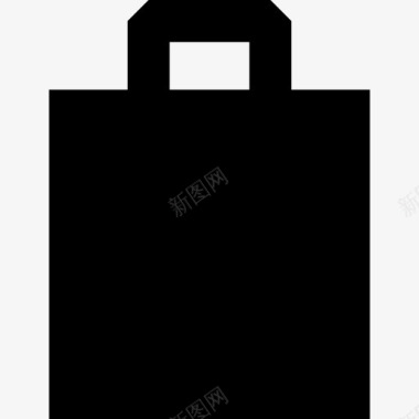电子商务矢量购物袋图标图标