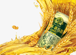 小麦胚芽油小麦胚芽油高清图片