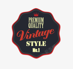 复古徽章素材