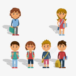 学生形象素材