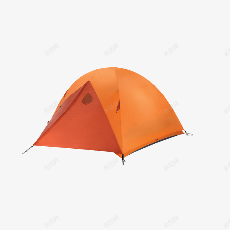 帐篷png免抠素材_88icon https://88icon.com 帆布帐篷 橘色帐篷 野外帐篷