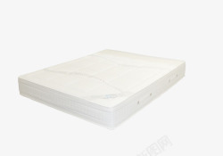 床垫实物一张白色的床高清图片