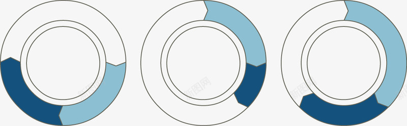 PPT创意环形数据图表png免抠素材_88icon https://88icon.com 图表 数据 环形 设计