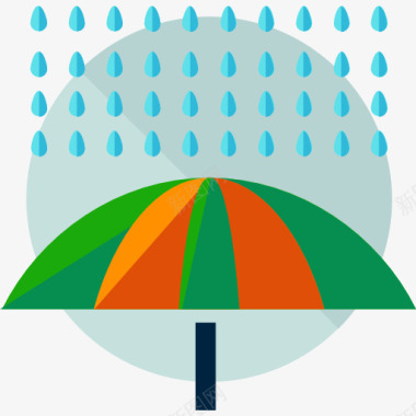 天气素材伞图标图标