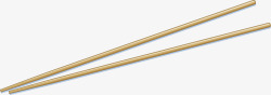 手绘筷子矢量图素材