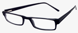 光学眼镜黑色边框眼镜高清图片