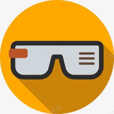 电器谷歌眼镜图标图标