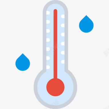 婴儿温度计温度图标图标