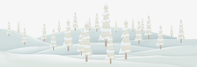 白色冬日圣诞树雪地png免抠素材_88icon https://88icon.com 圣诞树 圣诞节 白色雪地 白雪 装饰图案 雪花片