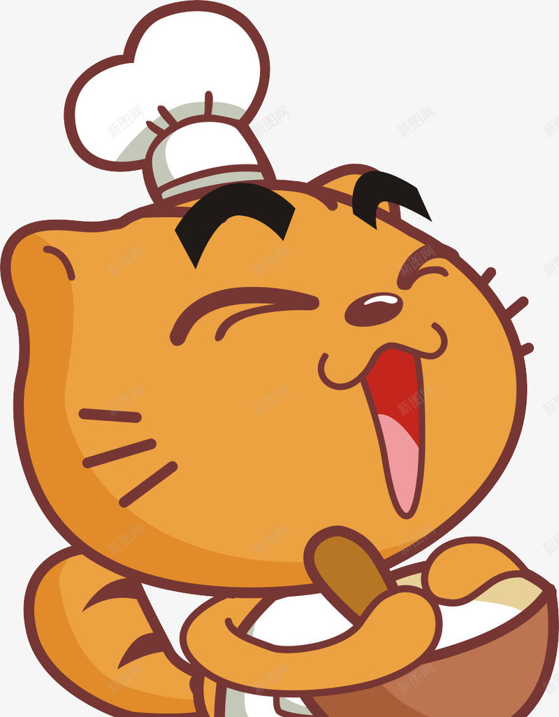 黄色卡通猫咪烘焙师png免抠素材_88icon https://88icon.com 卡通烘焙师 手绘烘焙师 烘焙师 猫咪烘焙师 黄色烘焙师