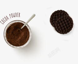 巧克力创意饼干造型素材