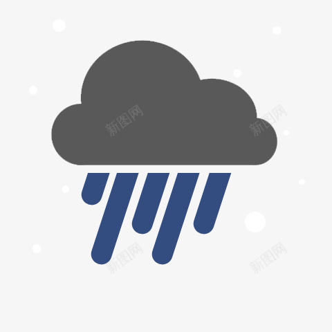 小雨Android天气扩展png免抠素材_88icon https://88icon.com drizzle 小雨