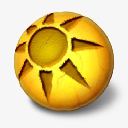 球形质感太阳素材
