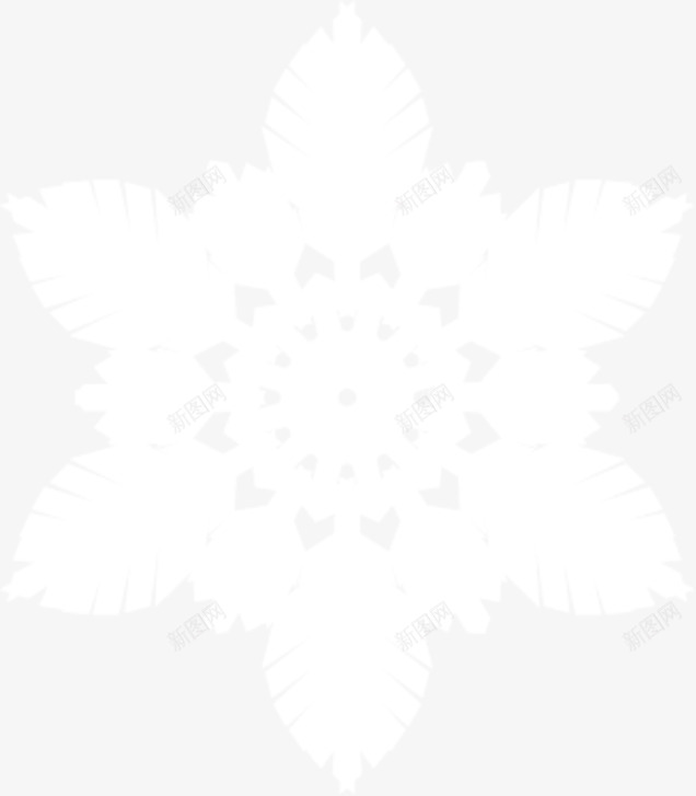 创意合成白色的雪花造型png免抠素材_88icon https://88icon.com 创意 合成 白色 造型 雪花