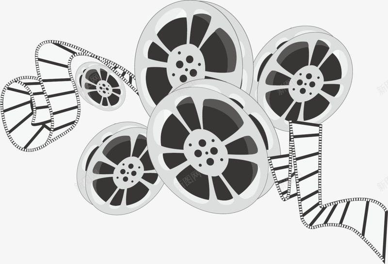 黑色立体电影胶卷png免抠素材_88icon https://88icon.com 国际电影节 影视 拍电影 电影拍摄 电影胶卷 电影院 立体胶卷 黑色胶卷