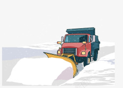 铲雪车重型推雪车高清图片