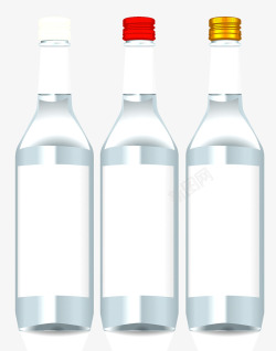 白酒瓶素材